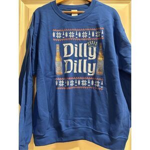 Dilly Dilly Bud Light Sweatshirt size Large